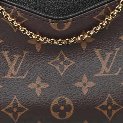 Louis Vuitton Monogram Pallas Clutch Black 8 of 10