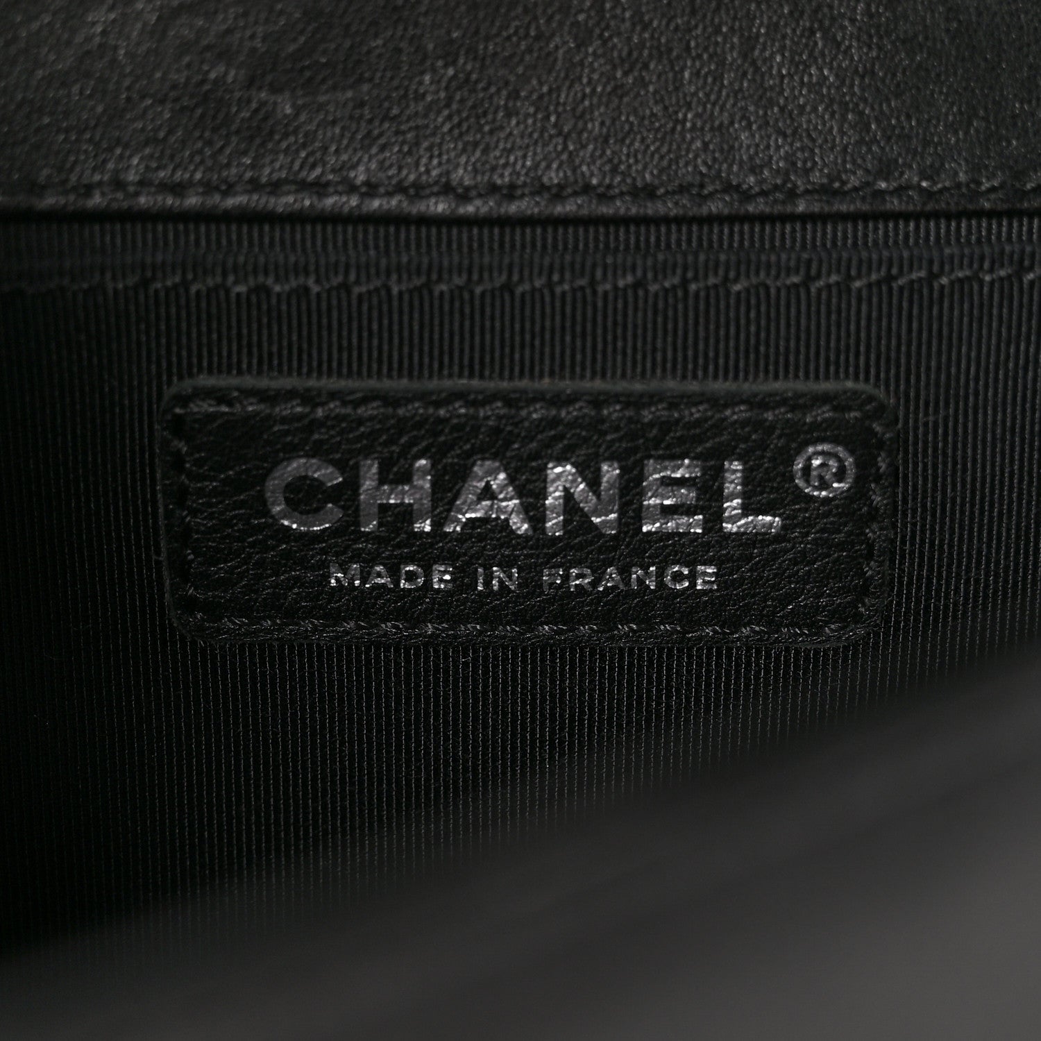 Chanel Lambskin Quilted Medium Boy Flap Black 6 of 14