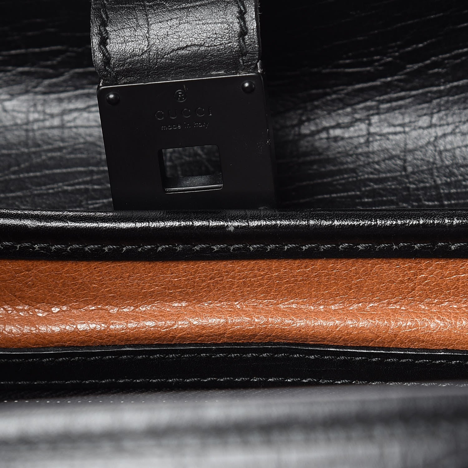 Gucci Calfskin Bamboo Bullet Black 15 of 20