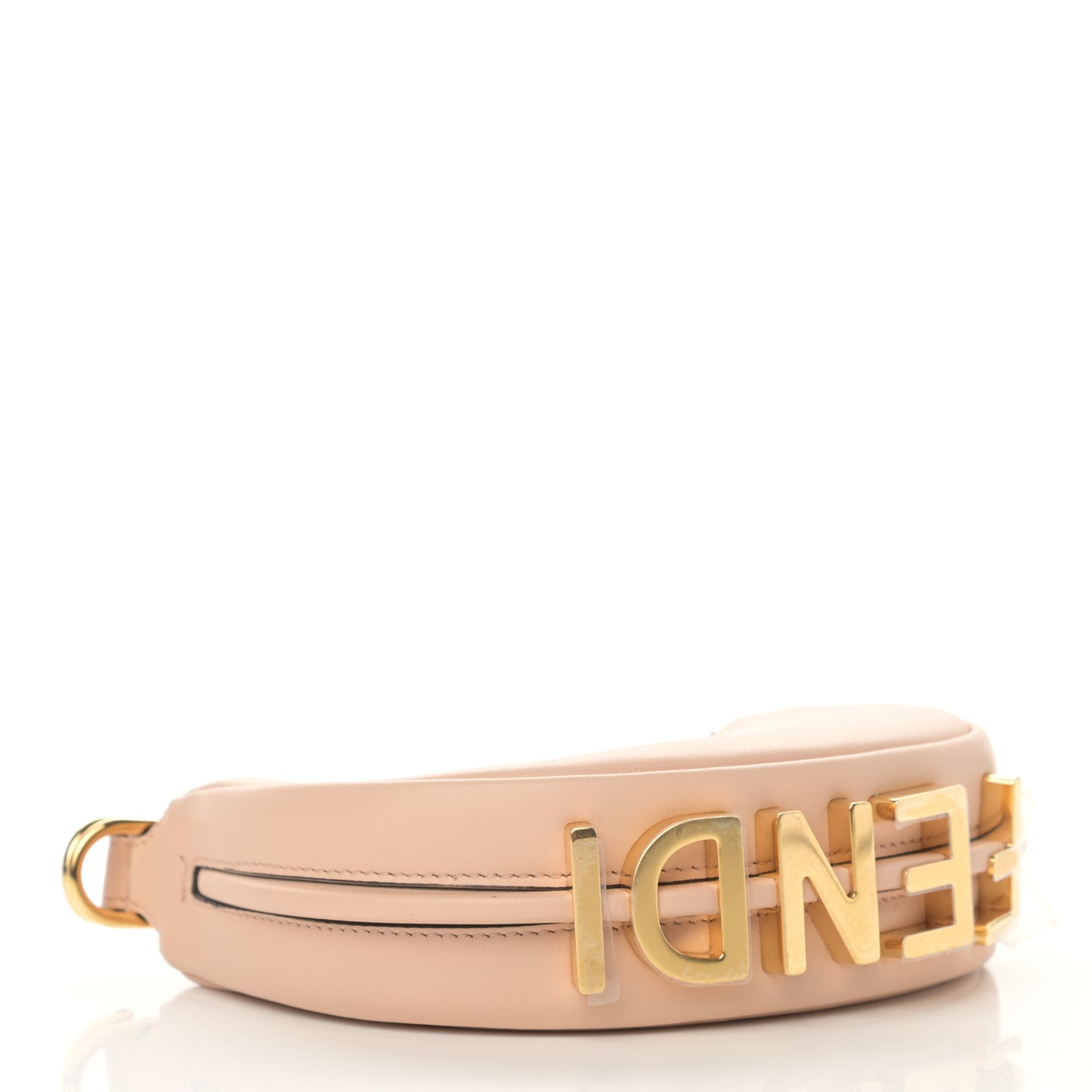 Vitello Grace Matte Nano Fendigraphy Hobo Charm Light Rose