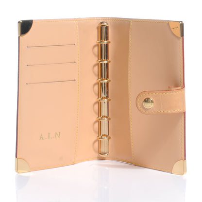 Louis Vuitton Monogram Multicolor Small Ring Agenda Cover White 7 of 7