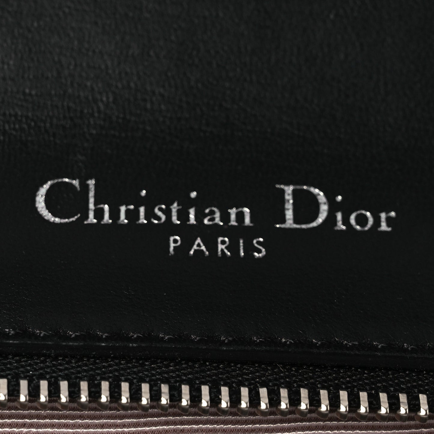 Lambskin Medium Diorama Flap Bag Black