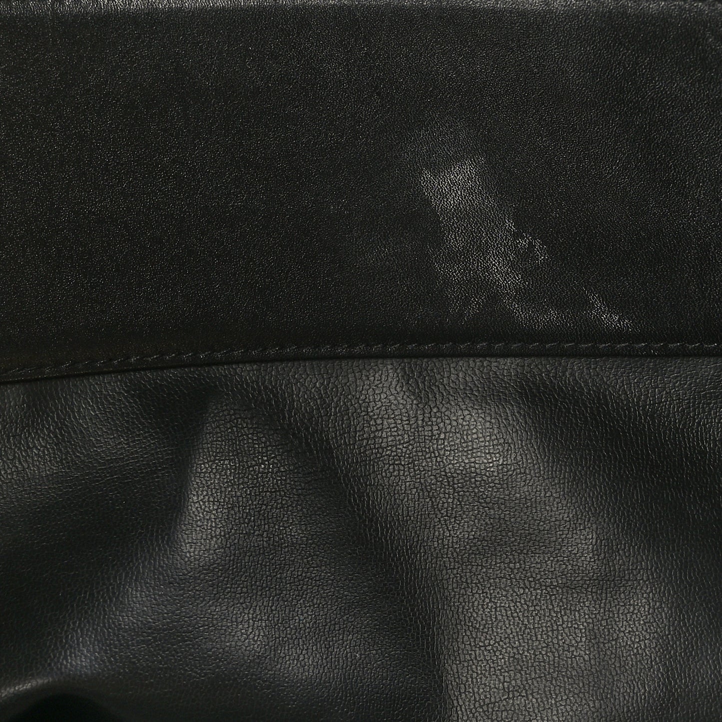 Calfskin Stitched XL Weekender Black