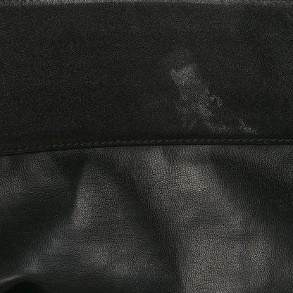 Chanel Calfskin Stitched XL Weekender Black 12 of 12