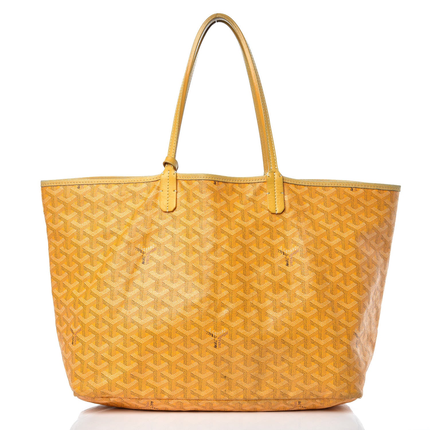 Goyard Goyardine Saint Louis PM Yellow 3 of 20