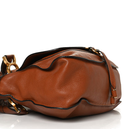 Chloe Calfskin Medium Marcie Satchel Tan 9 of 15