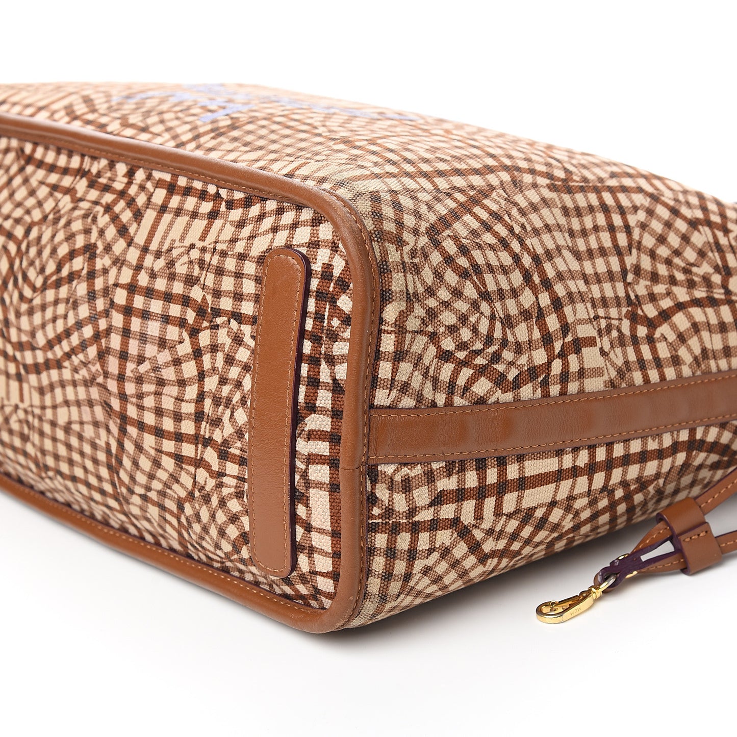 Visetos Medium Liz Reversible Shopper Tote Cognac