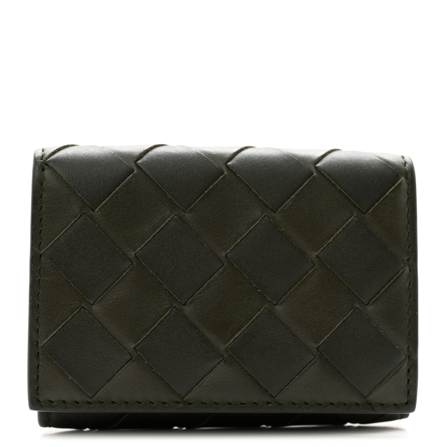 Bottega Veneta Nappa Intrecciato Trifold Wallet Camping 1 of 9