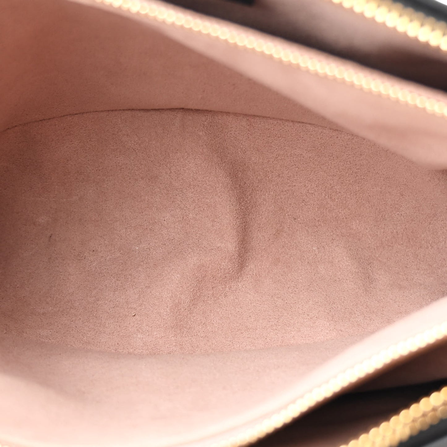 Lambskin Embossed Monogram Coussin PM Black