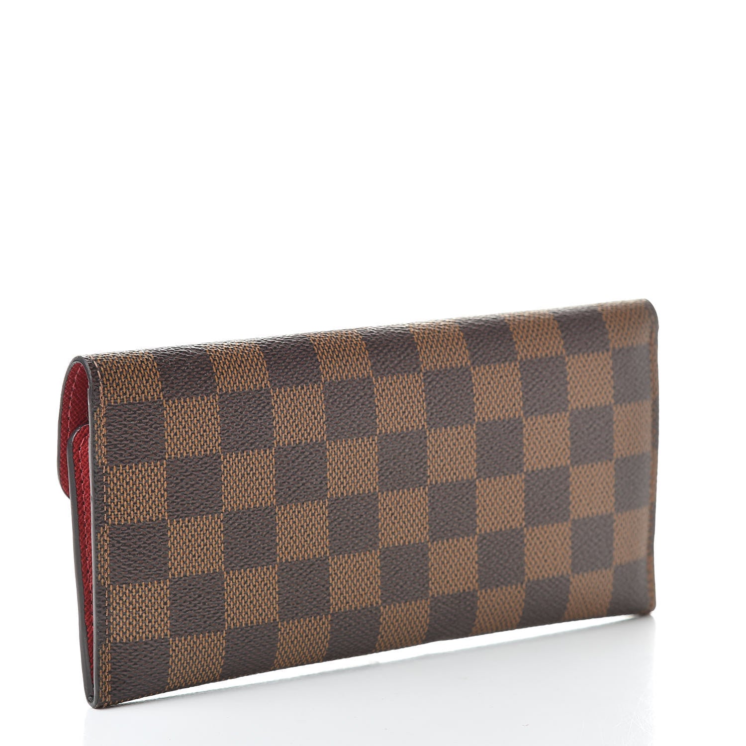 Louis Vuitton Damier Ebene Josephine Wallet Red 4 of 9