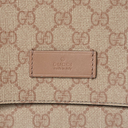Gucci GG Supreme Monogram Messenger Diaper Bag Beige 7 of 12