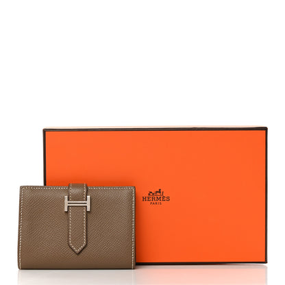 Hermes Epsom Mini Bearn Wallet Etoupe 8 of 8