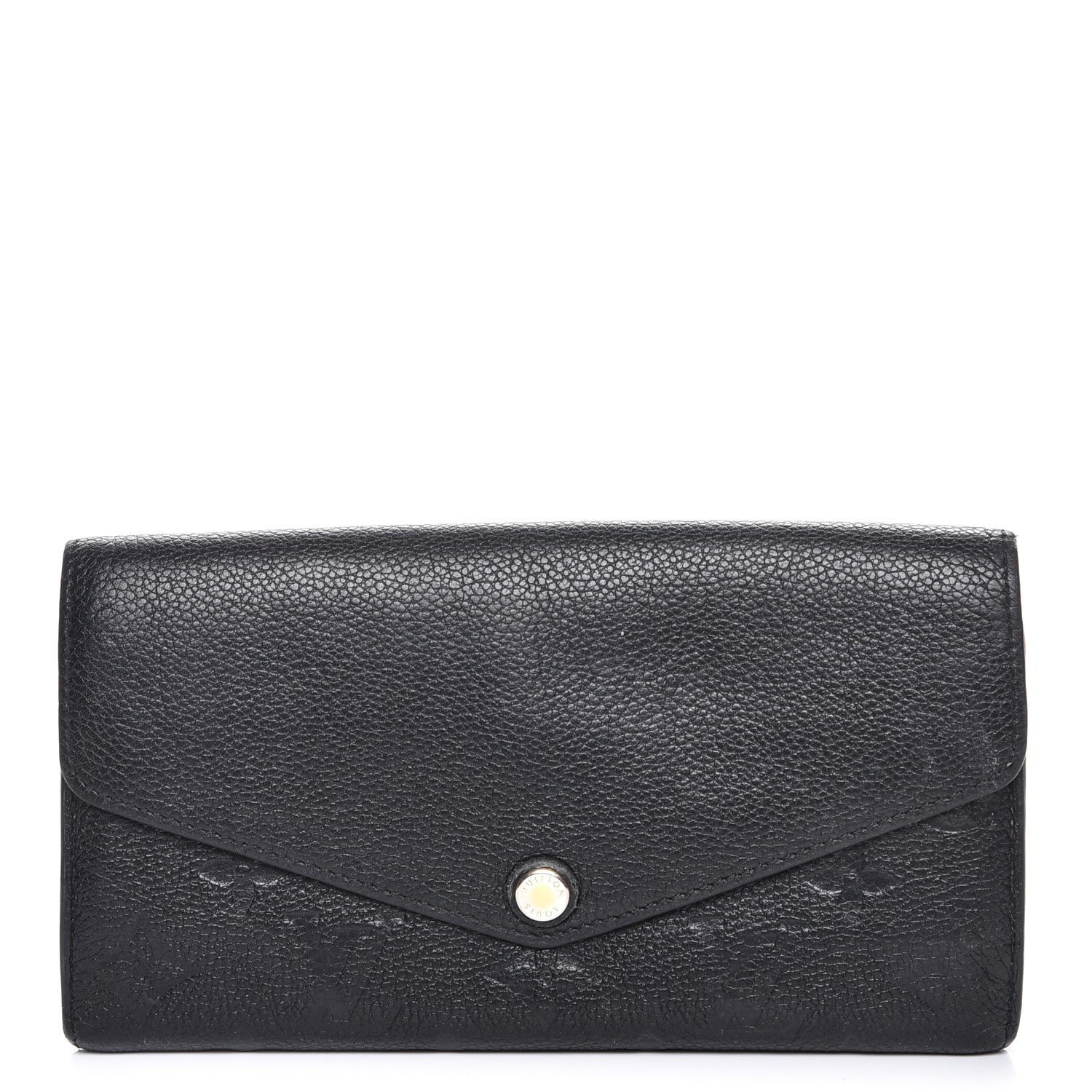 Louis Vuitton Empreinte Sarah Wallet NM Black 1 of 8