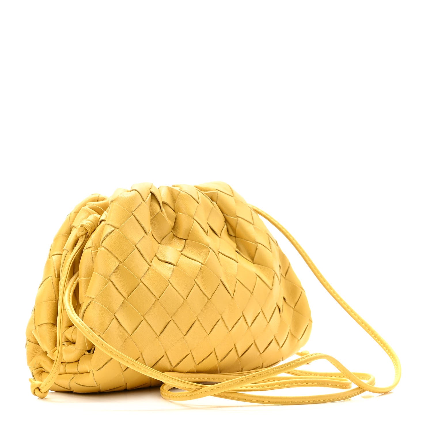Bottega Veneta Nappa Intrecciato The Mini Pouch Buttercup 3 of 10