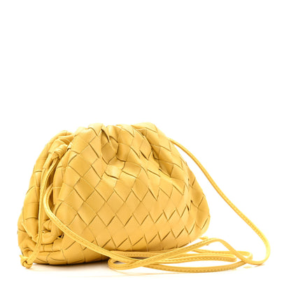 Bottega Veneta Nappa Intrecciato The Mini Pouch Buttercup 3 of 10
