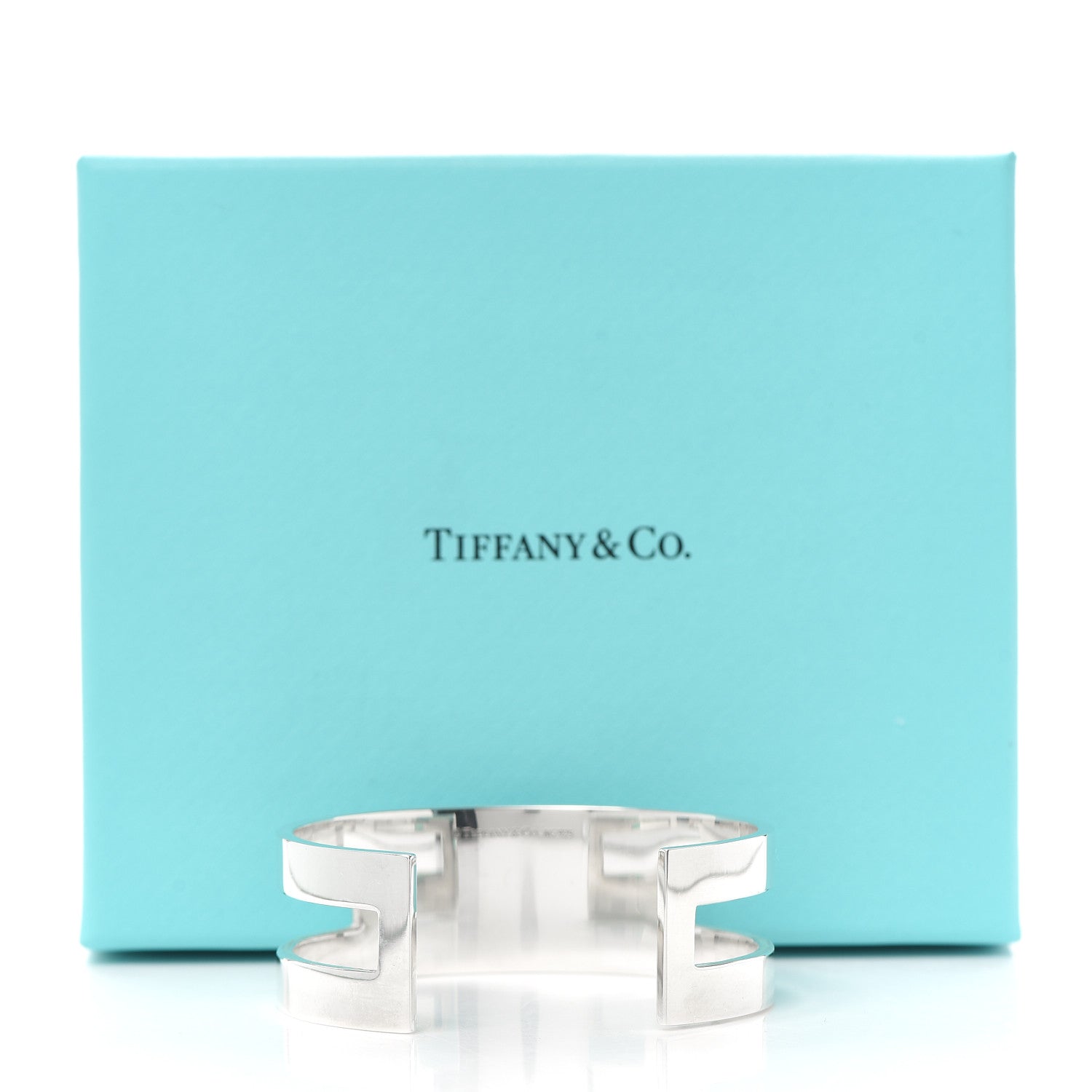 Tiffany Sterling Silver Out Of Retirement ID Cuff Bracelet 5 of 5