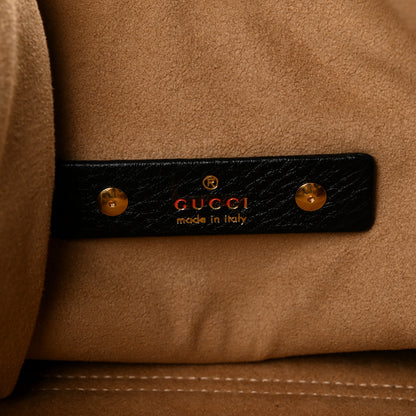 Gucci Grained Calfskin Softbit Maxi Shoulder Bag Black 7 of 10