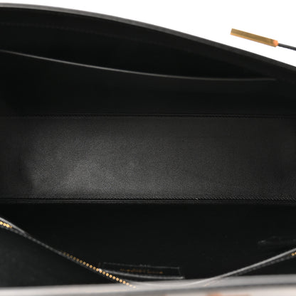 Saint Laurent Smooth Calfskin Manhattan Top Handle Black 5 of 12
