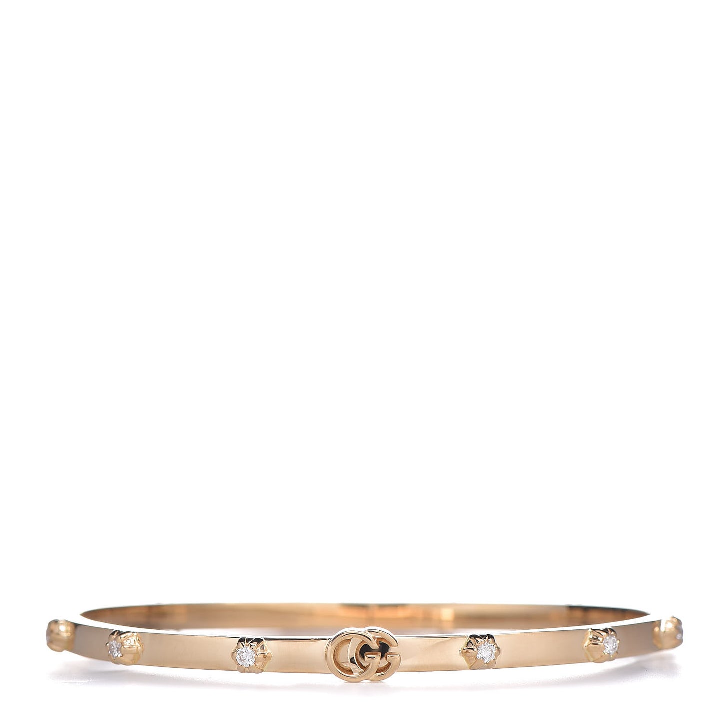 18K Yellow Gold Diamond XS Running Bracelet