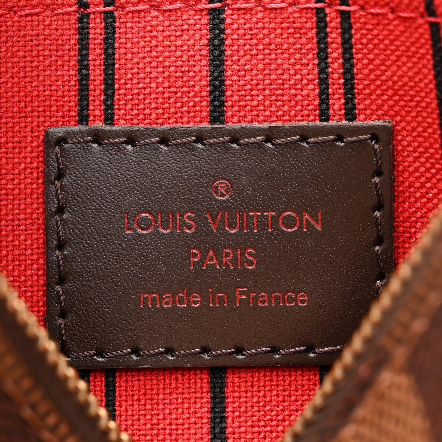 Damier Ebene Neverfull PM Pochette