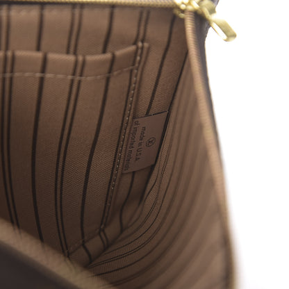 Louis Vuitton Monogram Neverfull MM GM Pochette 7 of 8