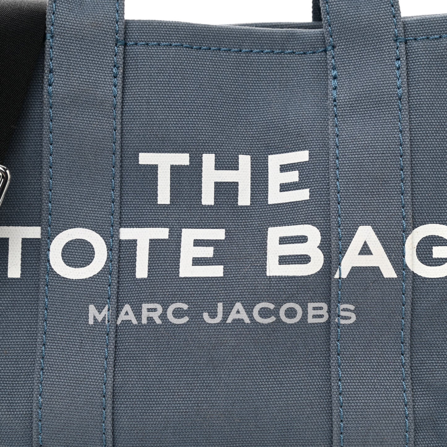 Cotton Canvas Mini The Tote Bag Blue Shadow