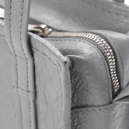 Balenciaga Agneau XXS Bazar Shopper Tote Gris Haussmannien 11 of 18