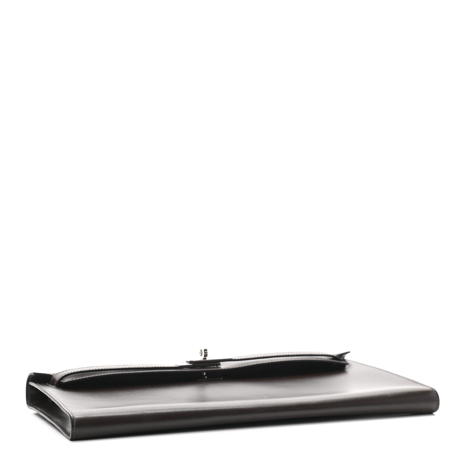 Hermes Swift Kelly Longue Pochette Chocolate 4 of 6