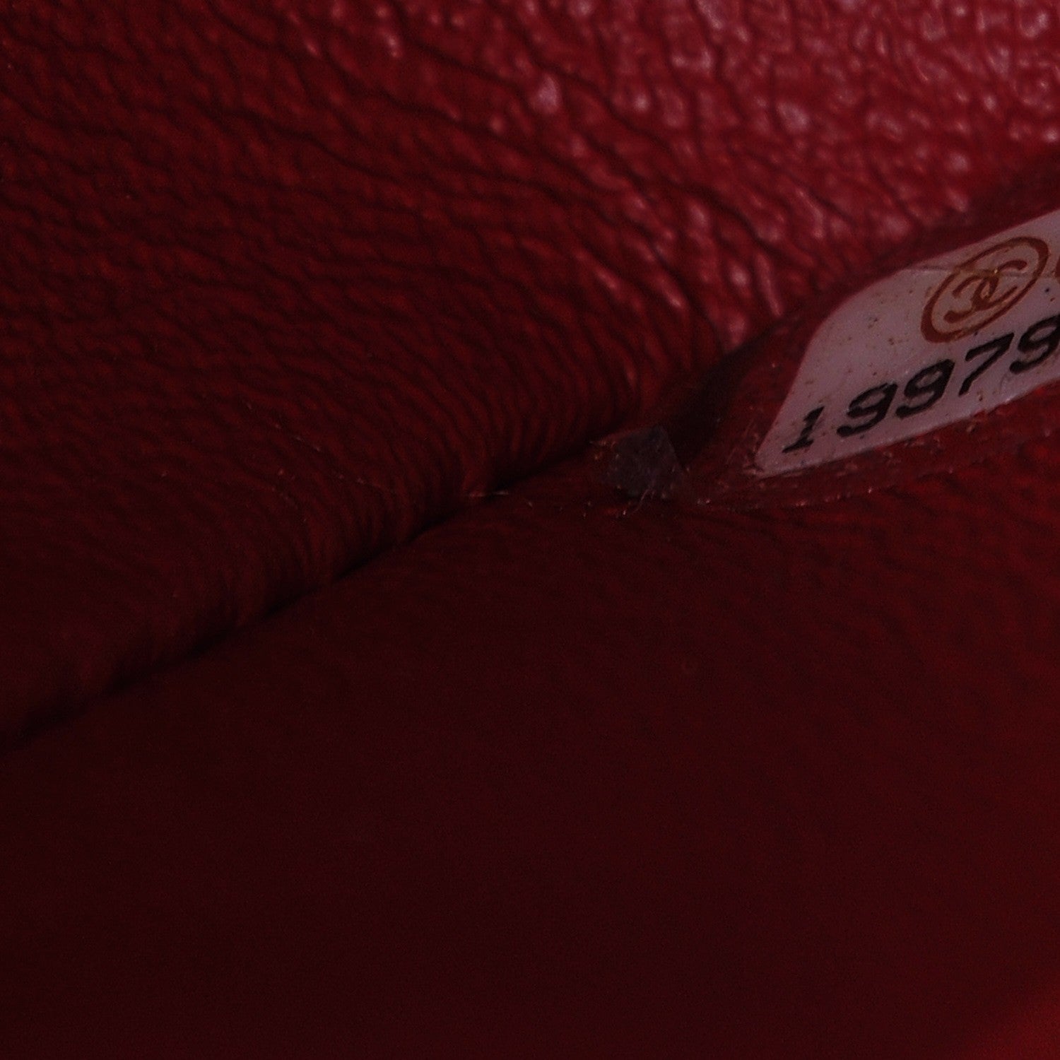 Chanel Lambskin Quilted Jumbo Double Flap Red 7 of 8