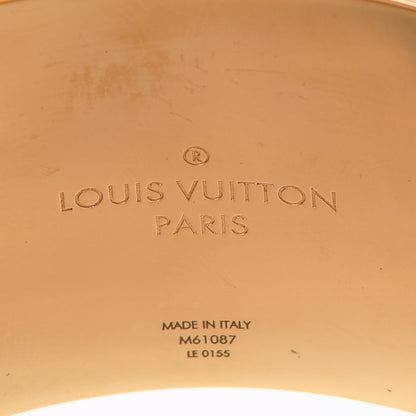 Louis Vuitton Essential V Cuff Gold 6 of 8