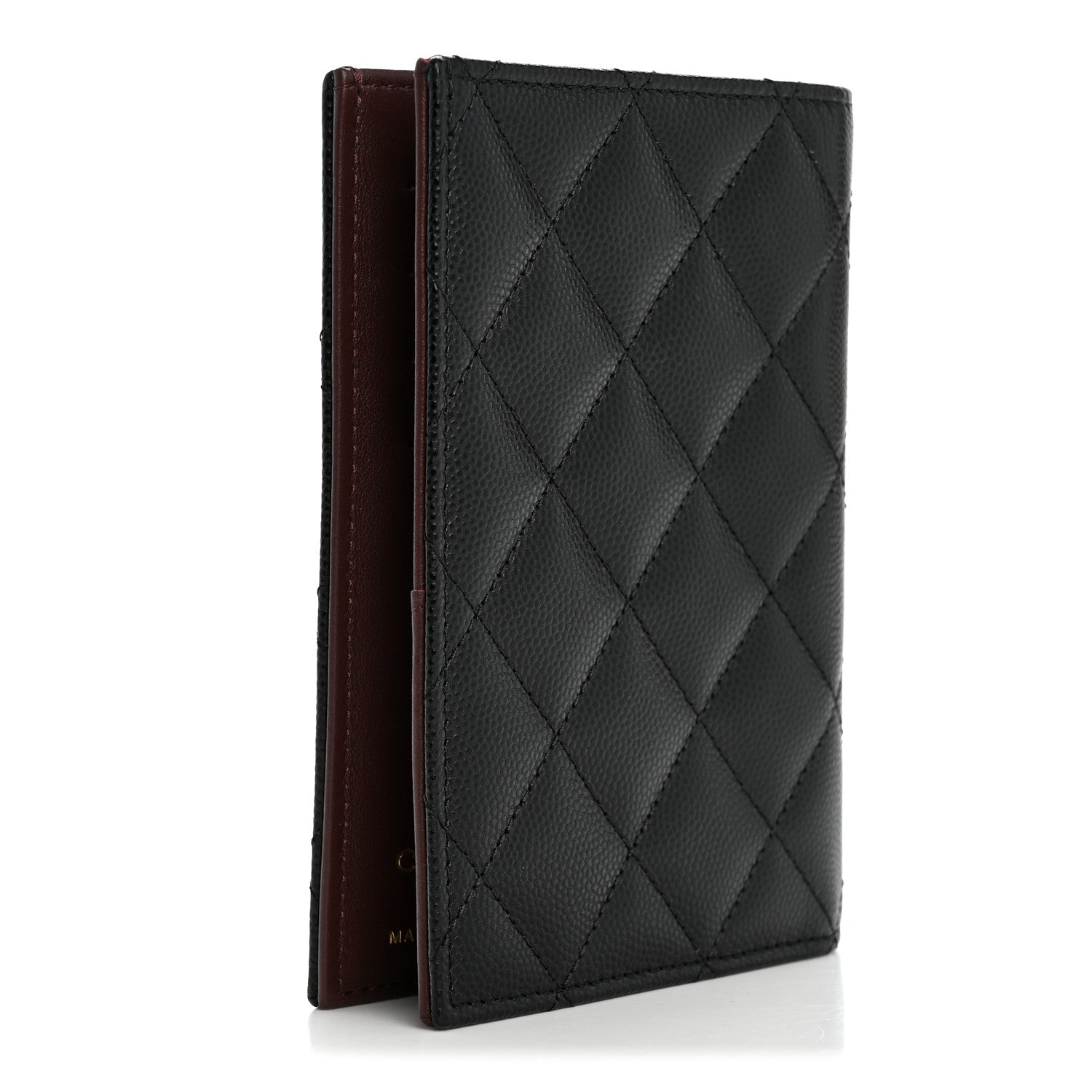 Chanel Caviar Quilted Passport Holder Black 3 of 8