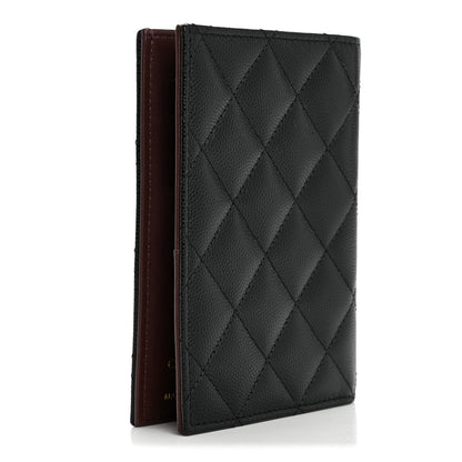 Chanel Caviar Quilted Passport Holder Black 3 of 8