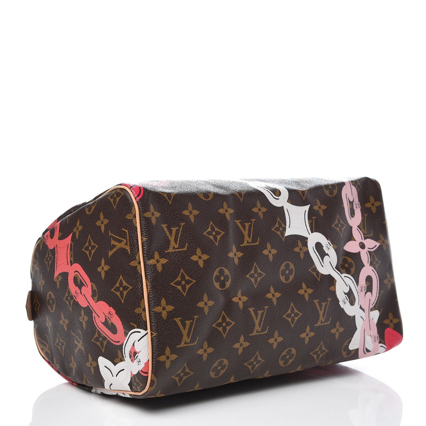 Monogram Bay Speedy 30 Rose Ballerine Poppy