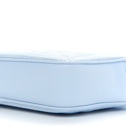 Burberry Lambskin Quilted Camera Bag Pale Blue 6 of 9