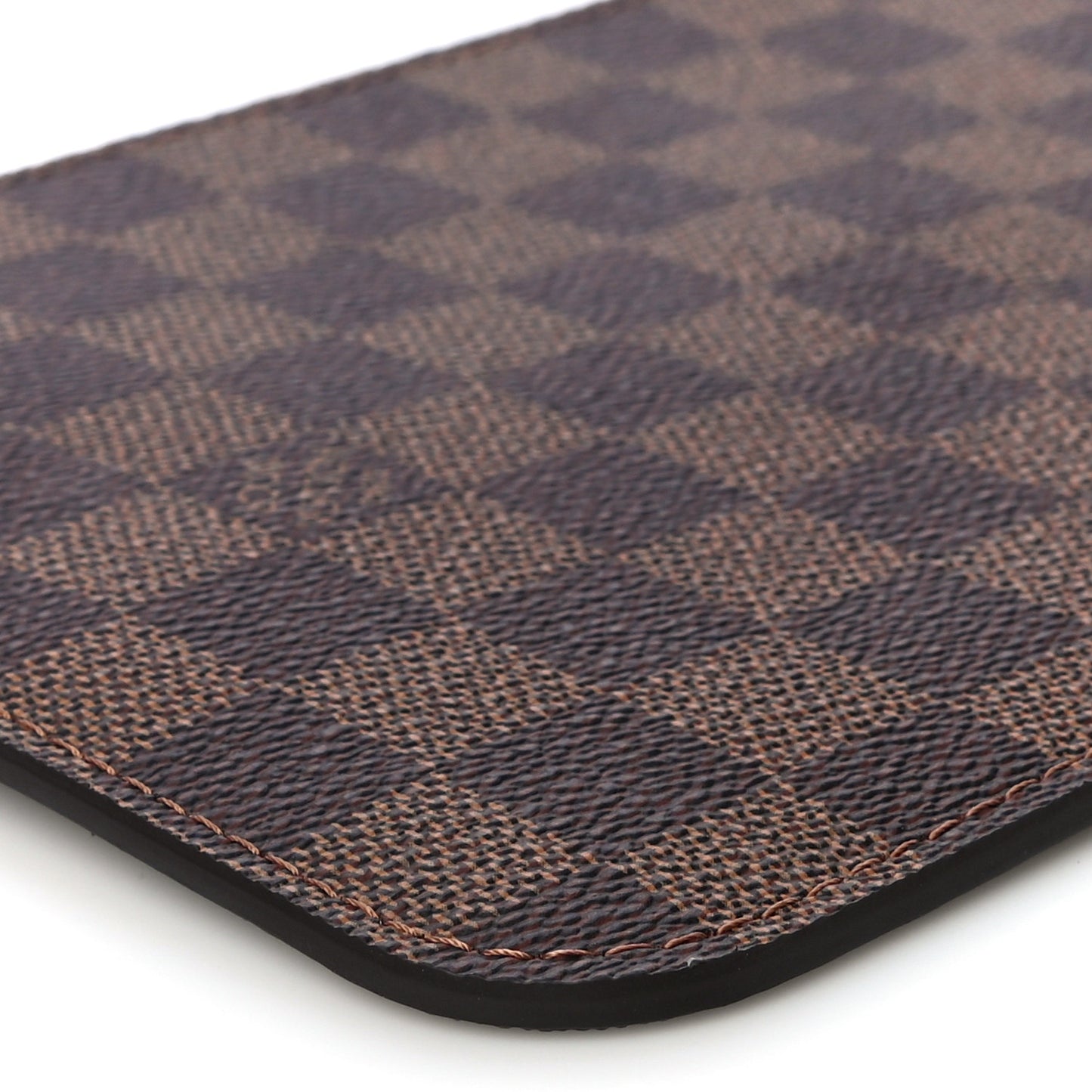 Damier Ebene Neverfull MM GM Pochette Rose Ballerine