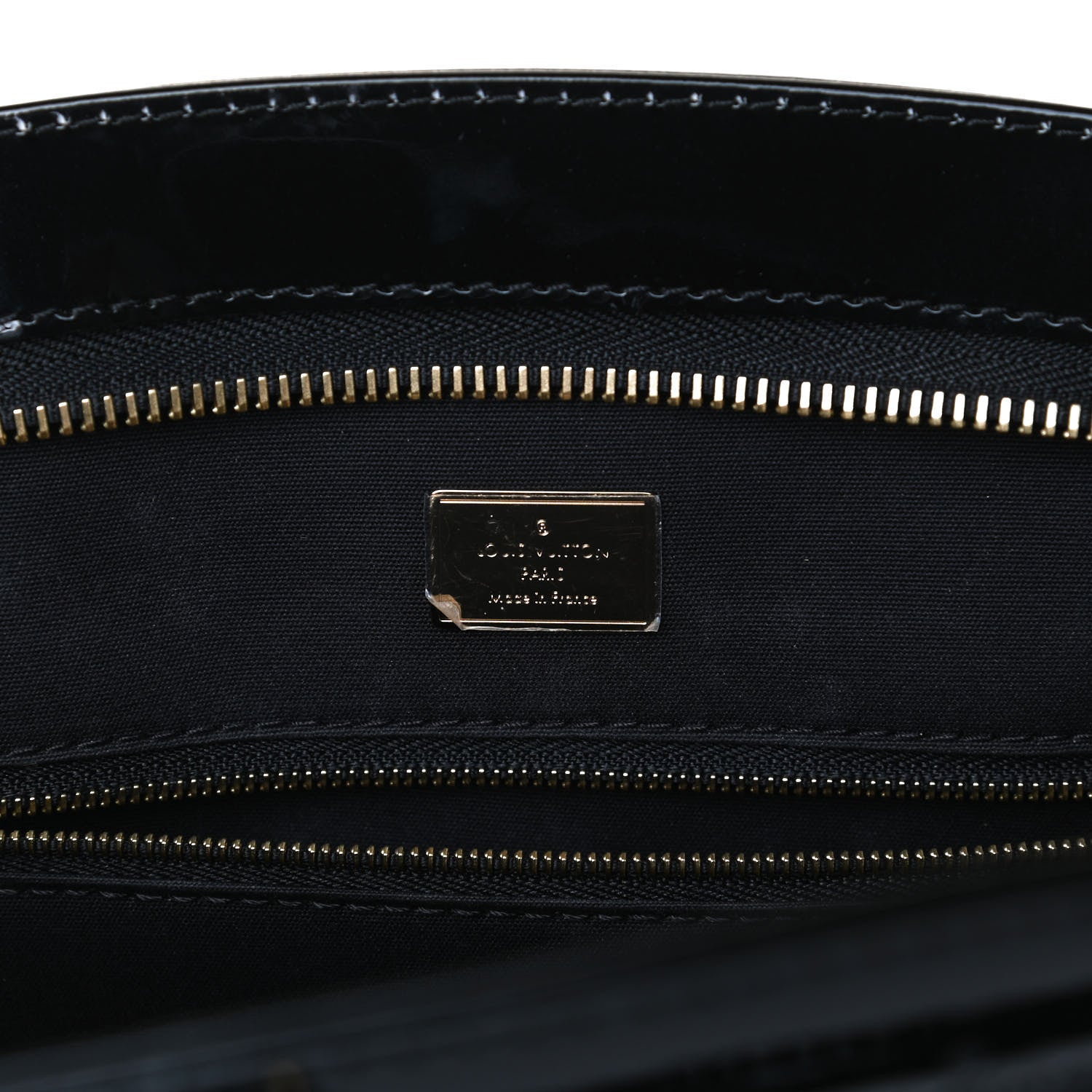 Louis Vuitton Vernis Brea MM Black 6 of 12