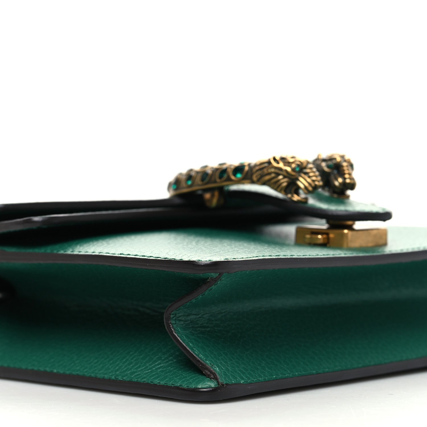 Gucci Calfskin Mini Dionysus Shoulder Bag Emerald 10 of 13