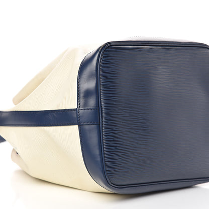 Louis Vuitton Epi Petit Bi-Color Noe Ivory Indigo 8 of 16
