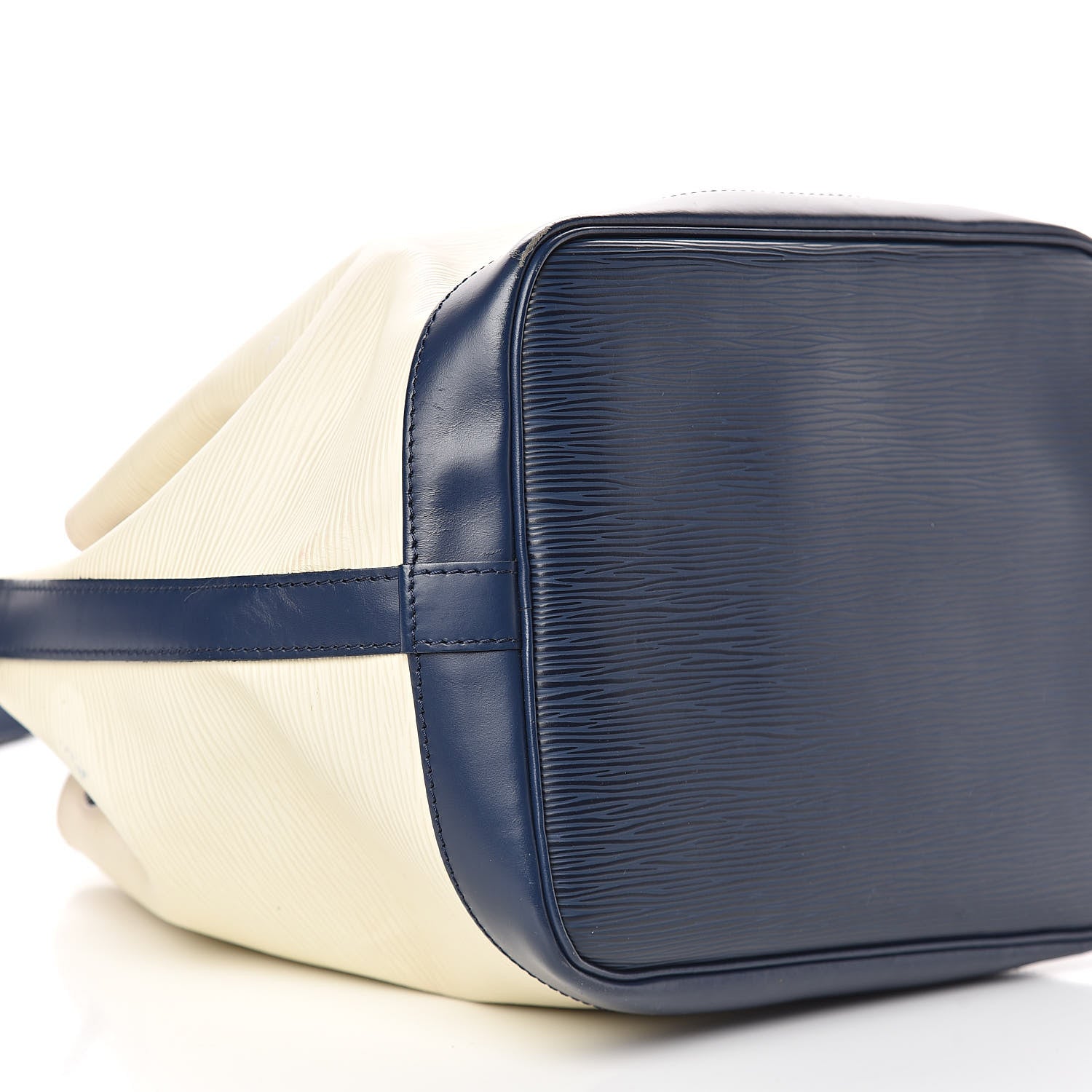 Louis Vuitton Epi Petit Bi-Color Noe Ivory Indigo 8 of 16
