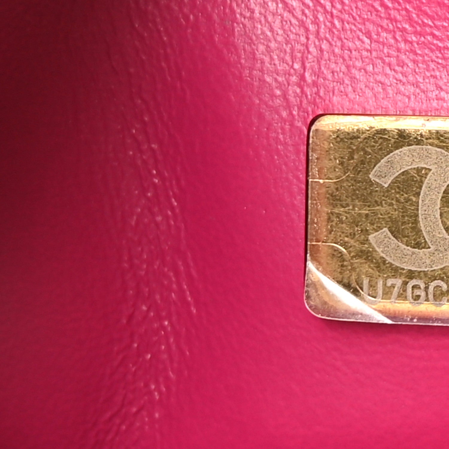 Chanel Lambskin Quilted Mini Pearl Crush Flap Fuchsia 7 of 10