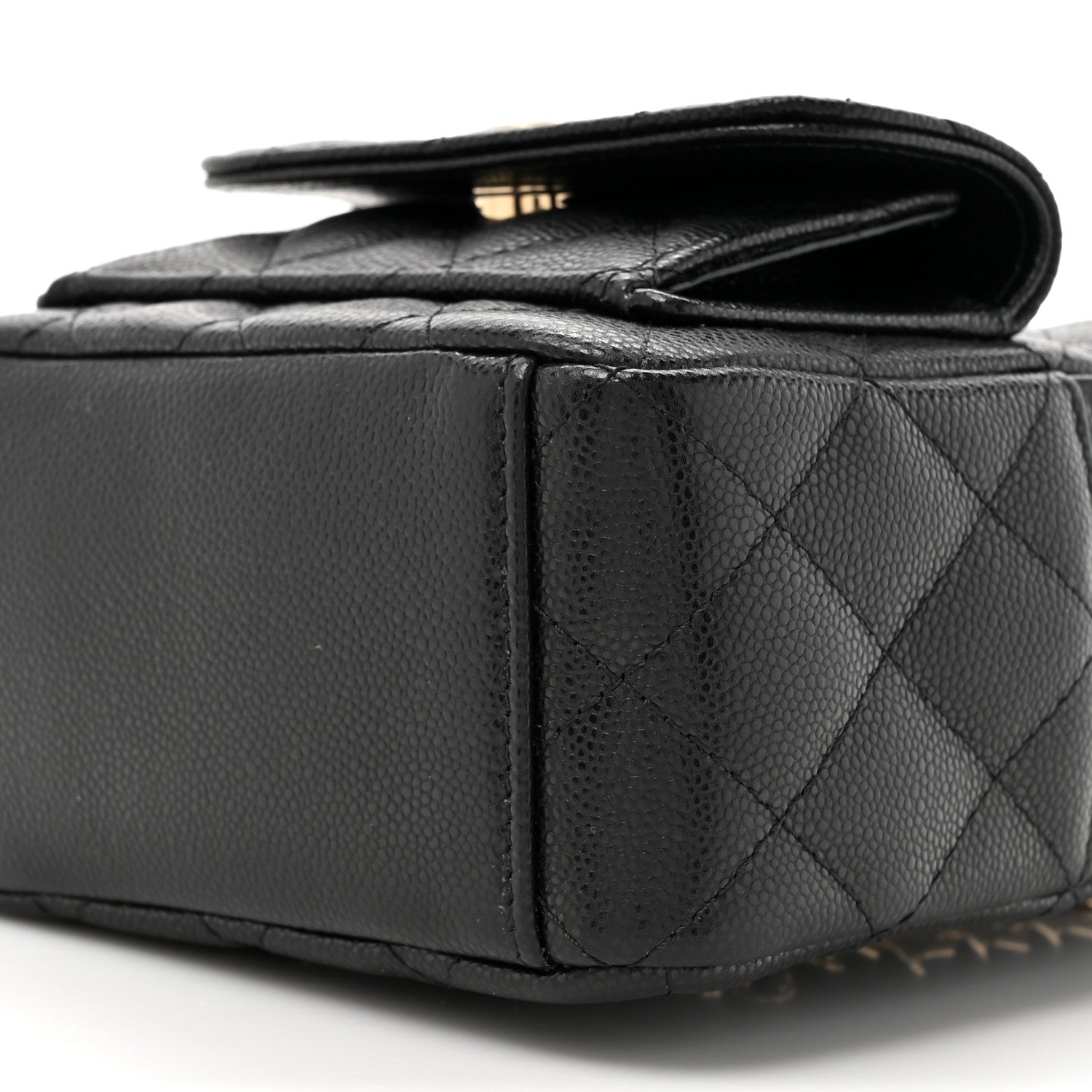 Chanel Caviar Quilted CC Mini Classic Backpack Black 9 of 10