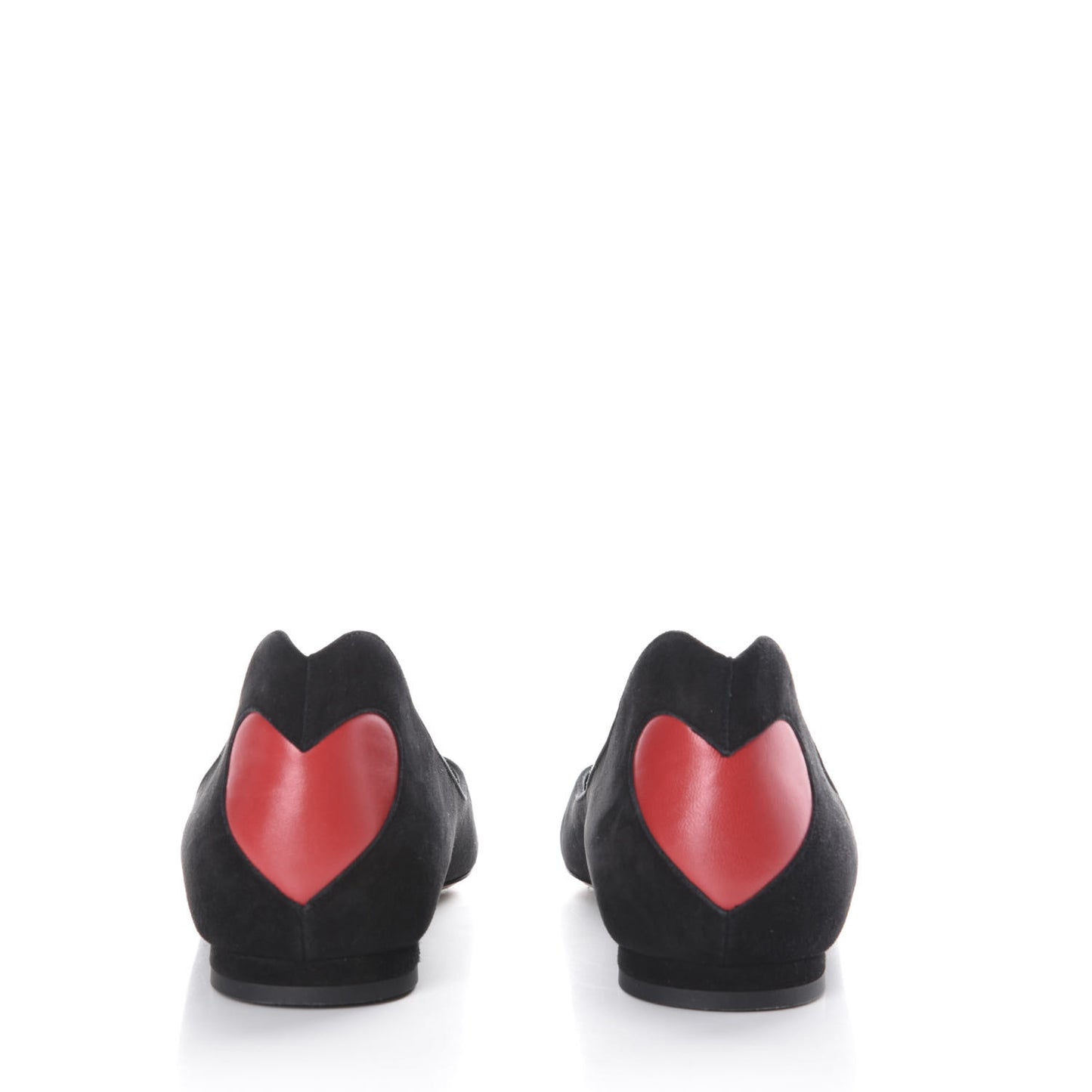 Suede Dior Amour Ballet Flats 41 Black