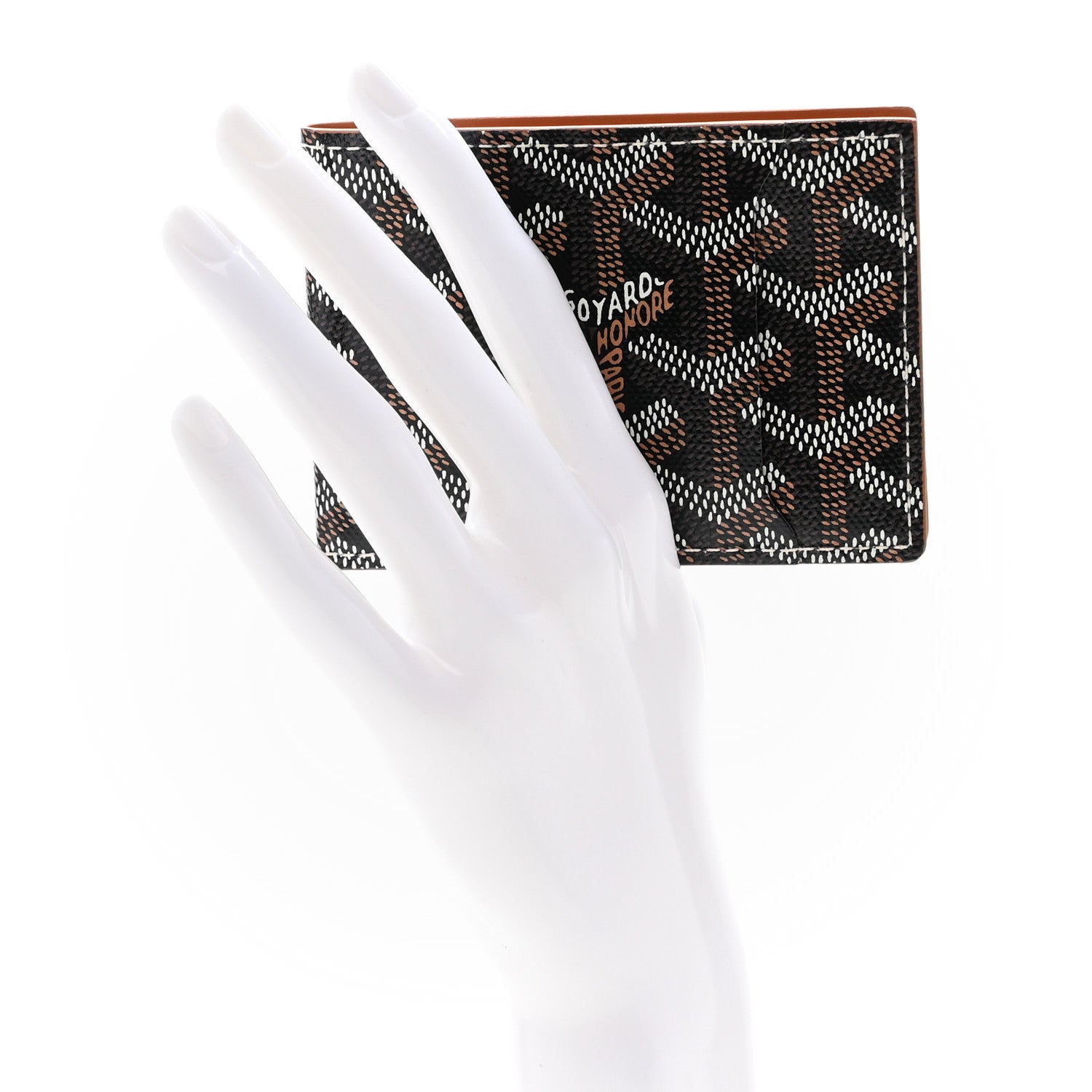 Goyard Goyardine Bi-Fold Victoire PM Wallet Black 2 of 8