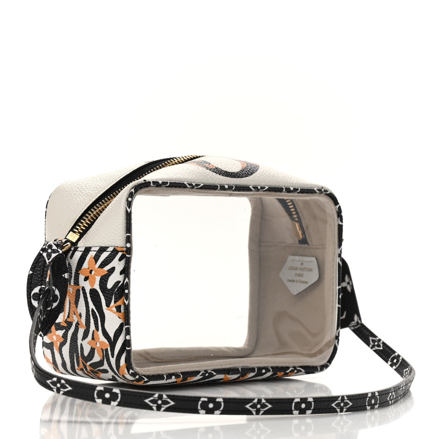 Monogram Giant Jungle Beach Pouch Ivory