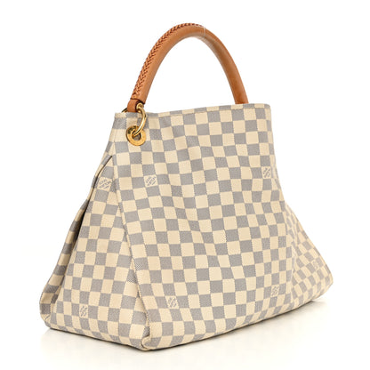 Louis Vuitton Damier Azur Artsy MM 3 of 16