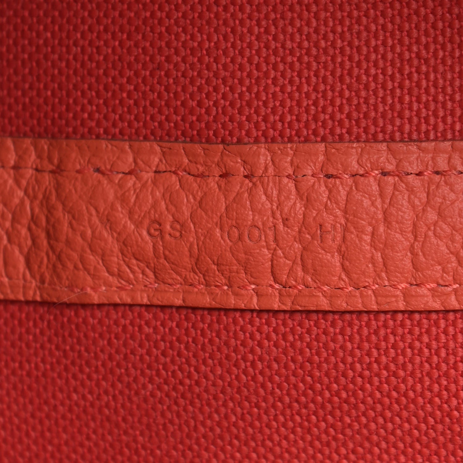 Hermes Toile Militaire Vache Country Garden Party Pockets 36 MM Tote Rouge Tomate Capucine 7 of 13