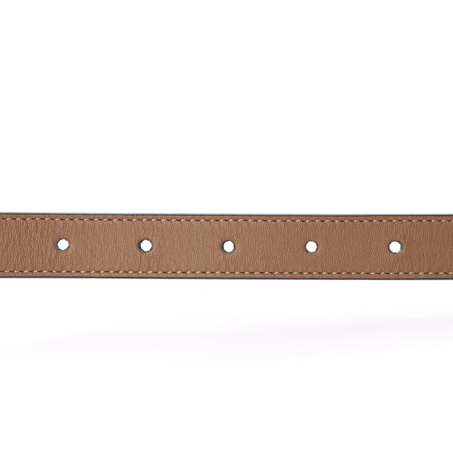 Moon Calfskin Double G 20mm Belt 75 30 Natural Tan