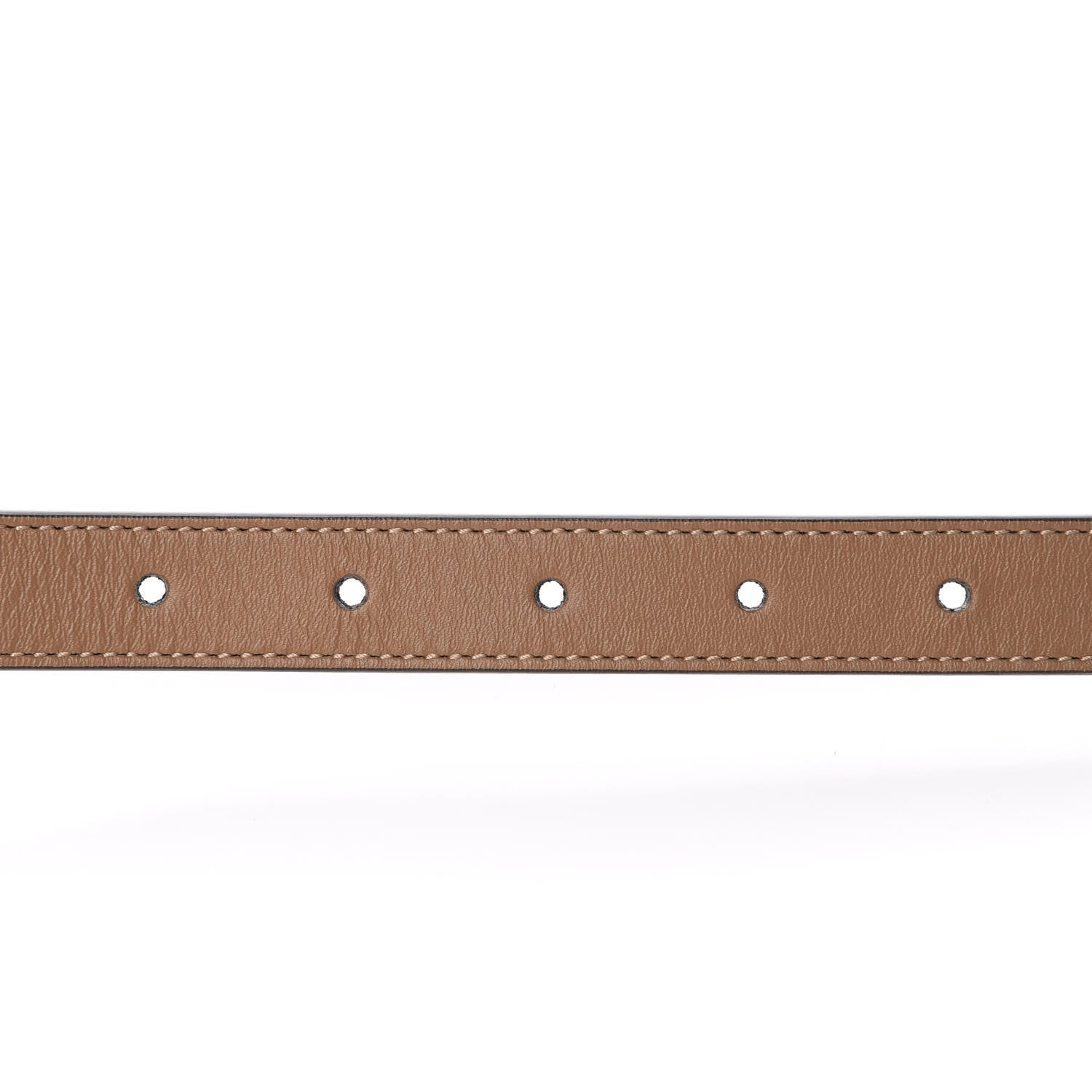 Gucci Moon Calfskin Double G 20mm Belt 75 30 Natural Tan 4 of 6