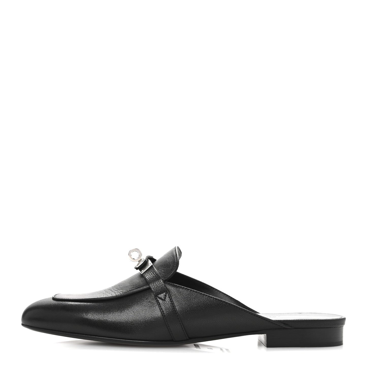 Goatskin Oz Mules 40 Black
