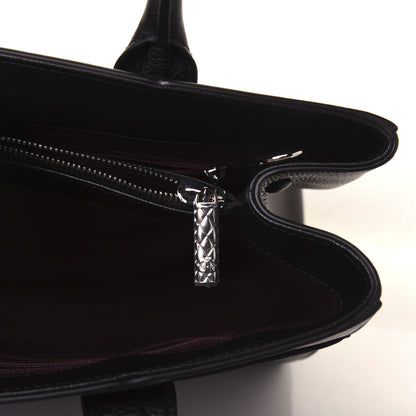 Chanel Grained Calfskin Large Neo Executive Shopper Tote Black 12 of 17